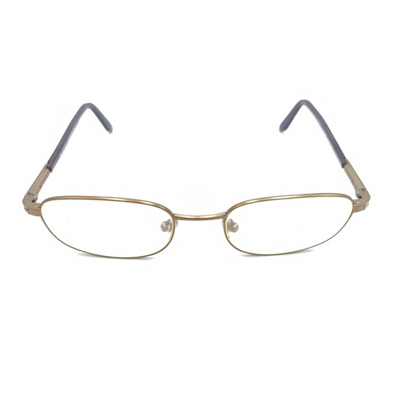 Gucci GG 1621 3JJ Bronze Brown Oval Rectangle Eyeglasses Frames 52-19 140 Italy - Picture 2 of 12